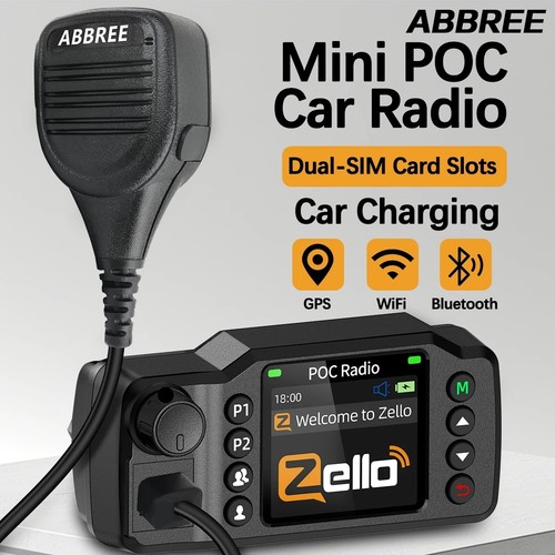 Zello mini mobile car radio - zello, 2g