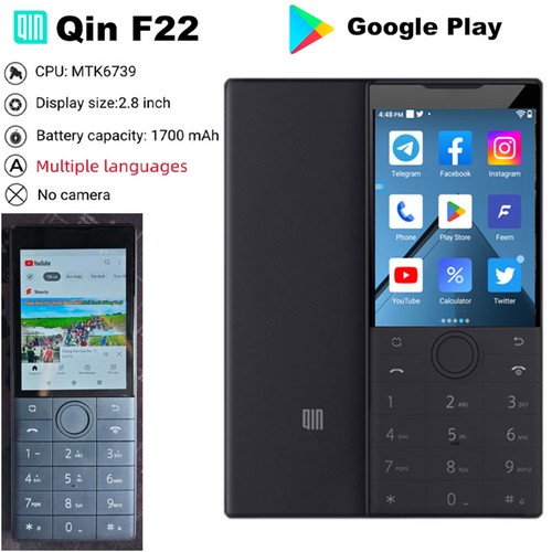 Unlocked qin f22 - 4g, mini